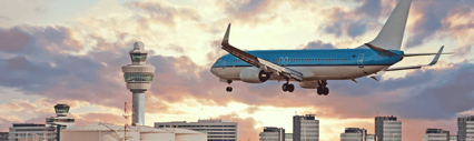 Luchthaven Schiphol & Rotterdam